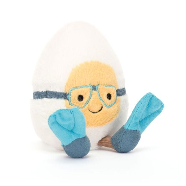 潛水員 水煮蛋 jELLYCAT Boiled Egg Scuba Outfit 14 jELLYCAT Boiled Egg Scuba Outfit