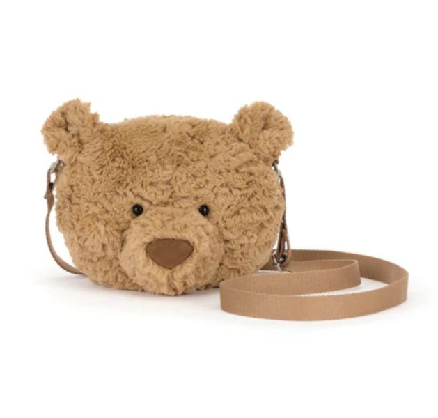 巴塞熊 包包 可調節 斜背包 肩包 jELLYCAT Bartholomew Bear Shoulder Bag 24 jELLYCAT Bartholomew Bear Shoulder Bag