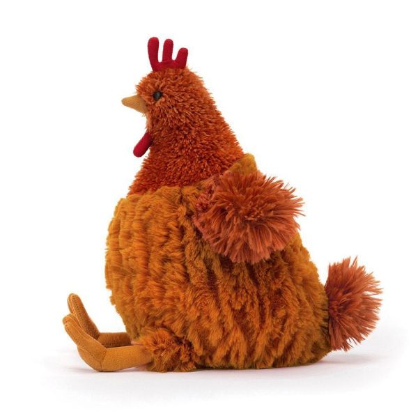 小雞 公雞 jELLYCAT Cecile Chicken 23 皇冠雞 jELLYCAT Cecile Chicken