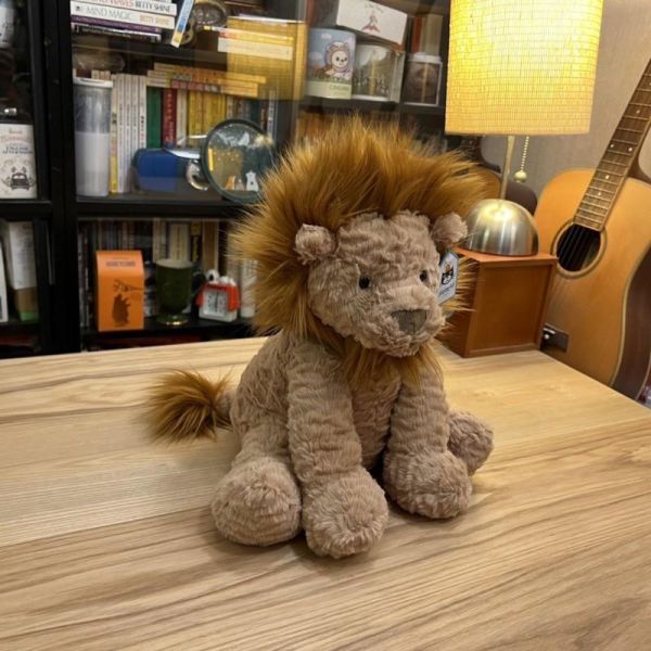 波浪毛 獅子 jELLYCAT Fuddlewuddle Lion 23 M (毛衣刺繡加購+愛心繡另增購) 小獅子 jELLYCAT Fuddlewuddle Lion
