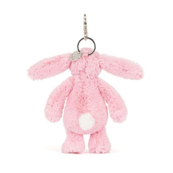 玫瑰 碎花 粉 兔兔 鑰匙圈 掛飾 jELLYCAT Blushkin Blossom Bunny Bag Charm 18/13 (耳朵刺繡加購) jELLYCAT Blushkin Blossom Bunny Bag Charm