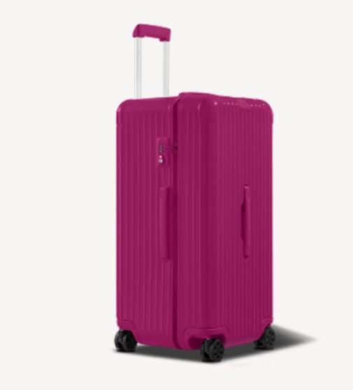 德國正品 RIMOWA GLOSS MAGENTA ESSENTIAL TRUNK PLUS 胖胖箱 冰箱 CHECK IN L CABIN 可刷卡分24期 (免運) (轉帳 回饋價折約1.8%) RIMOWA ESSENTIAL TRUNK PLUS GLOSS MAGENTA