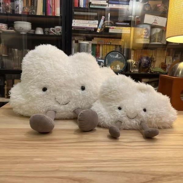 晴天雲 jELLYCAT Amuseables Cloud 27 白雲 晴空雲 抱枕 靠枕 雲朵 jELLYCAT Amuseables Cloud