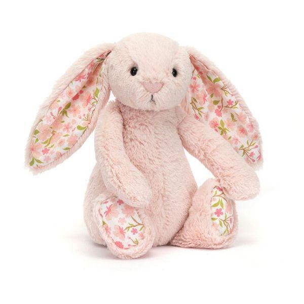 碎花 櫻花兔兔 jELLYCAT Blossom Blush Bunny Cherry 18 S (耳朵刺繡加購+愛心繡另增購) jELLYCAT Blossom Blush Bunny Cherry