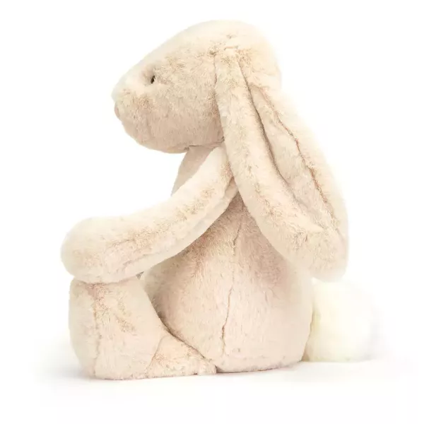華麗款 jELLYCAT Bashful Luxe Bunny Willow 51 H (耳朵刺繡加購+愛心繡另增購) jELLYCAT Bashful Luxe Bunny Willow