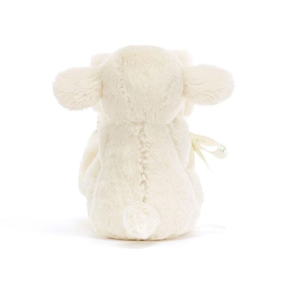 害羞 長頸鹿 方巾 飾品 墊布巾 jELLYCAT Bashful Lamb Soother 34 布巾 (方巾刺繡加購+愛心繡另增購) jELLYCAT Bashful Lamb Soother