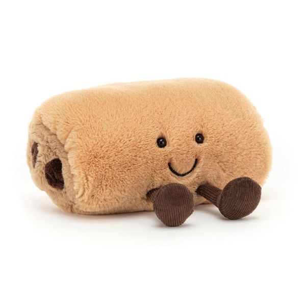 法國 巧克力麵包 巧克力捲 jELLYCAT Amuseables Pain Au Chocolat 15 甜點 美食 CAFE jELLYCAT Amuseables Pain Au Chocolat