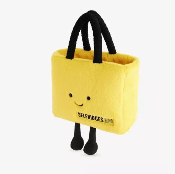 jELLYCAT 聯名 手提包 SELFRIDGES Bag 手提袋 18X20X10 jELLYCAT SELFRIDGES Bag