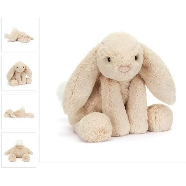 兔兔 jELLYCAT Smudge Rabbit 24/35 M (耳朵/毛衣刺繡加購+愛心繡另增購) JELLYCAT SMUDGE RABBIT