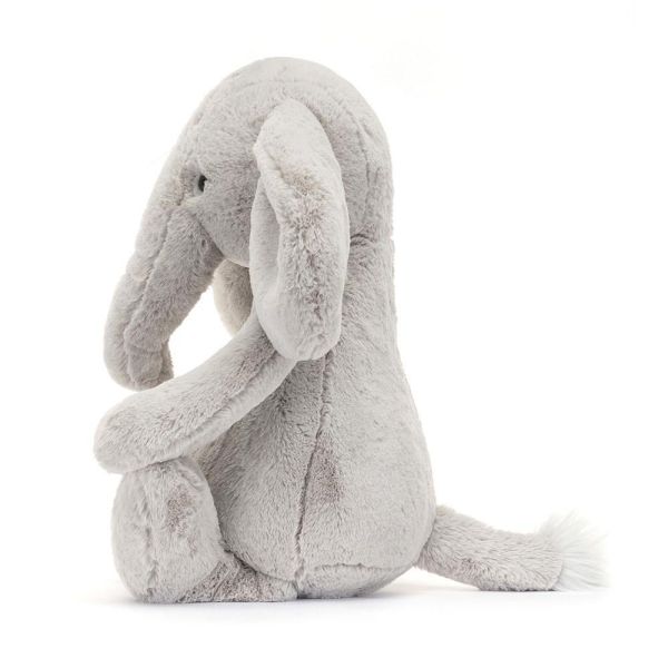 華麗款 大象 jELLYCAT Bashful Luxe Elephant Thuddeus 51 H (耳朵刺繡加購+愛心繡另增購) jELLYCAT Bashful Luxe Elephant Thuddeus