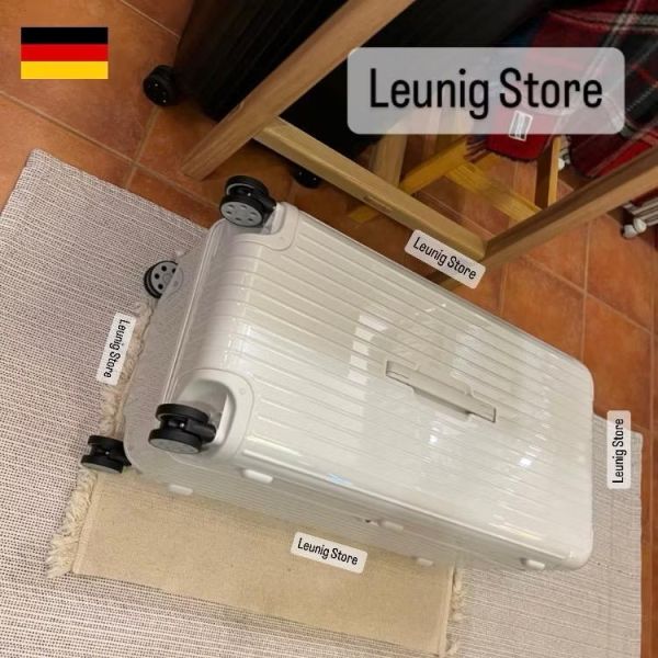 德國正品 RIMOWA 白色 ESSENTIAL TRUNK PLUS 胖胖箱 冰箱 CHECK IN L CABIN 可刷卡分24期 (免運) (轉帳 回饋價折約1.8%) RIMOWA ESSENTIAL TRUNK PLUS GLOSS WHITE