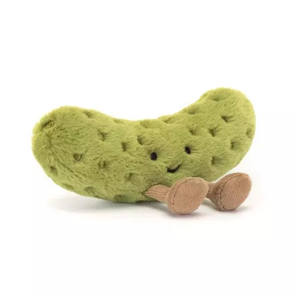 醃黃瓜 鑰匙圈 掛飾 jELLYCAT Amuseables Pickle Bag Charm 17/6 jELLYCAT Amuseables Pickle Bag Charm