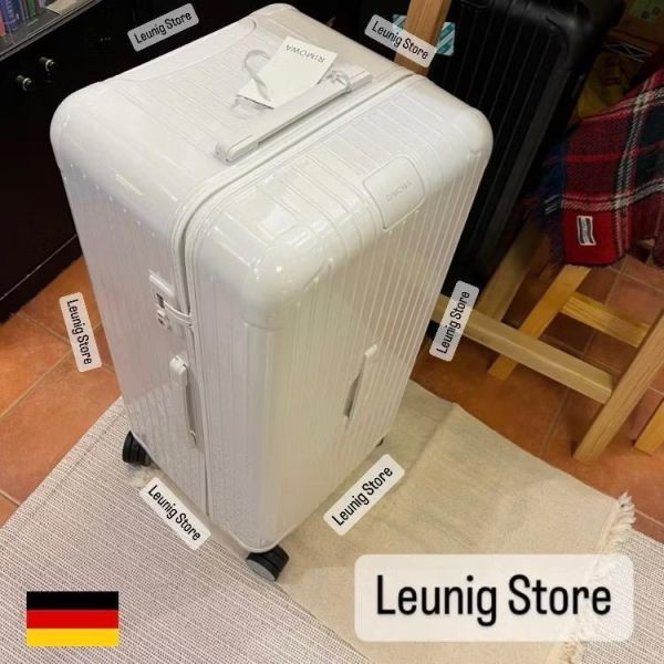 德國正品 RIMOWA 白色 ESSENTIAL TRUNK PLUS 胖胖箱 冰箱 CHECK IN L CABIN 可刷卡分24期 (免運) (轉帳 回饋價折約1.8%) RIMOWA ESSENTIAL TRUNK PLUS GLOSS WHITE