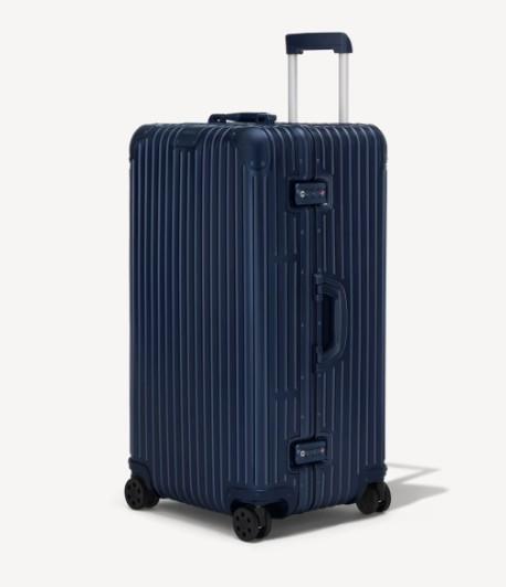 德國正品 RIMOWA 鋁鎂 墨藍色 ORIGINAL CHECK IN L (免運) (轉帳 回饋價折約1.8%) TRUNK PLUS CABIN 可刷卡分24期 INK BLUE RIMOWA ORIGINAL CHECK IN L TRUNK PLUS CABIN INK BLUE