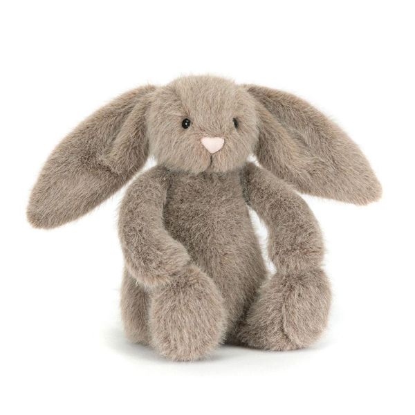 鹿色 兔兔 jELLYCAT Fawn Flufflet Bunny 18 (耳朵刺繡加購+愛心繡另增購) JELLYCAT FAWN FLUFFLET BUNNY