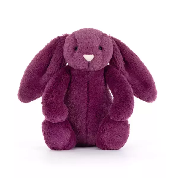 紫 聖誕兔兔 jELLYCAT Bashful Allium Bunny 18 (耳朵刺繡加購+愛心繡另增購) jELLYCAT Bashful Allium Bunny