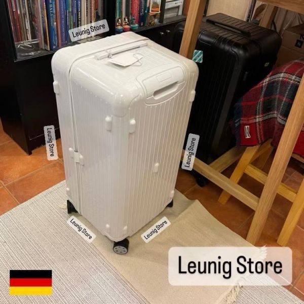 德國正品 RIMOWA 白色 ESSENTIAL TRUNK PLUS 胖胖箱 冰箱 CHECK IN L CABIN 可刷卡分24期 (免運) (轉帳 回饋價折約1.8%) RIMOWA ESSENTIAL TRUNK PLUS GLOSS WHITE