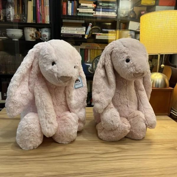 粉兔兔 jELLYCAT Bashful Pink Bunny 31 M (耳朵/毛衣/毛帽刺繡加購+愛心繡另增購) JELLYCAT BASHFUL PINK BUNNY