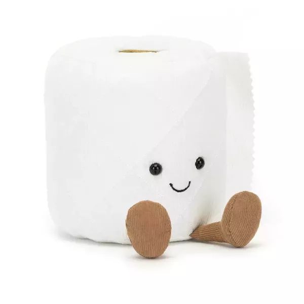 衛生紙捲 悲傷 快樂 紙捲 jELLYCAT Amuseables Toilet Roll 15 廁紙 歡樂 淚水的 擦拭 jELLYCAT Amuseables Toilet Roll