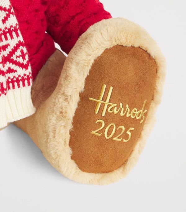HARRODS 熊 聖誕熊 年度熊 耶誕熊 跨年熊 泰迪熊 HARRODS Christmas Bear 2025 34 (毛衣刺繡加購+愛心繡另增購) 紀念熊 HARRODS Christmas Bear 2025