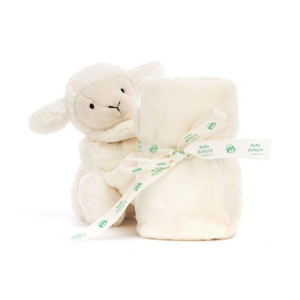 害羞 長頸鹿 方巾 飾品 墊布巾 jELLYCAT Bashful Lamb Soother 34 布巾 (方巾刺繡加購+愛心繡另增購) jELLYCAT Bashful Lamb Soother