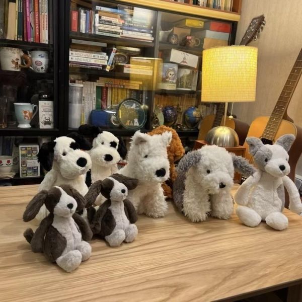 蘇格蘭犬 狗狗 jELLYCAT Munro Scottie Dog 25 M (毛衣/毛帽刺繡加購+愛心繡另增購) JELLYCAT MUNRO SCOTTIE DOG