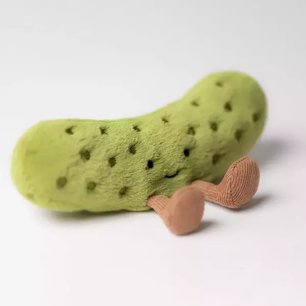 醃黃瓜 鑰匙圈 掛飾 jELLYCAT Amuseables Pickle Bag Charm 17/6 jELLYCAT Amuseables Pickle Bag Charm