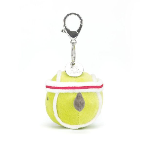 網球 鑰匙圈 掛飾 jELLYCAT Amuseables Sports Tennis Bag Charm 13/6 jELLYCAT Amuseables Sports Tennis Bag Charm