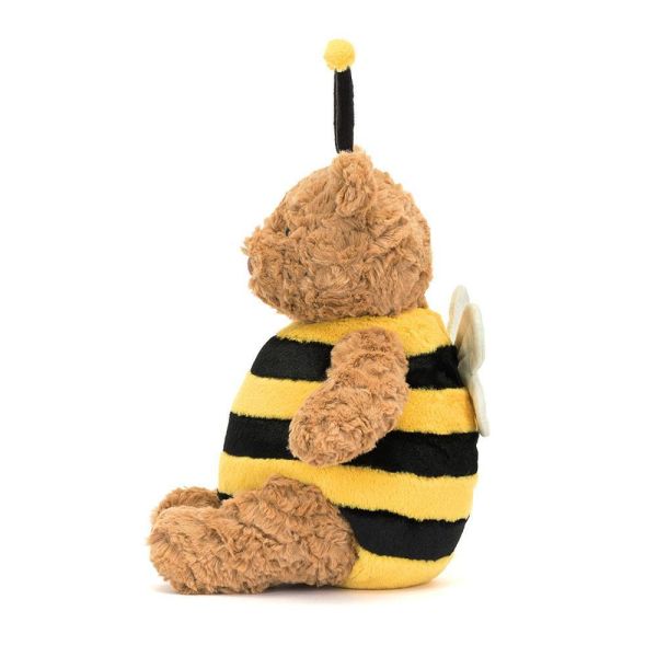 蜜蜂 巴塞熊  jELLYCAT Bartholomew Bear Bumblebee 26 (毛衣刺繡加購+愛心繡另增購) JELLYCAT BARTHOLOMEW BEAR BUMBLEBEE
