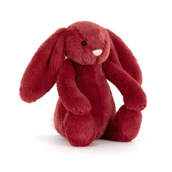 紅加侖 聖誕兔兔 jELLYCAT Bashful Redcurrant Bunny 18 (耳朵刺繡加購+愛心繡另增購) jELLYCAT Bashful Redcurrant Bunny