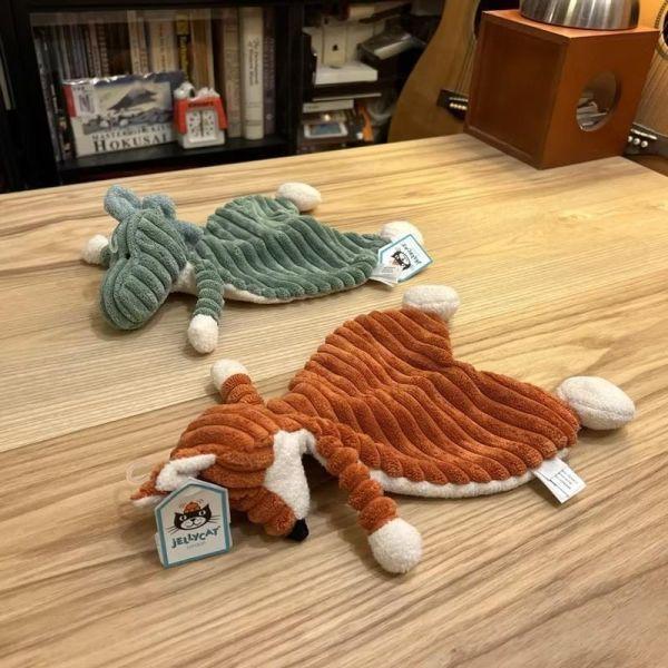狐狸 jELLYCAT Cordy Roy Fox Comforter 25 布巾 jELLYCAT Cordy Roy Elephant Comforter