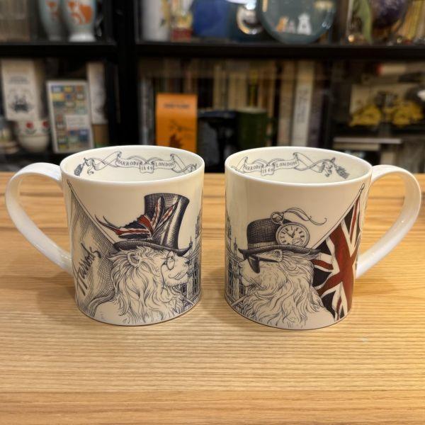 英國製 HARRODS 哈洛德百貨 馬克杯 伊莉莎白二世 登基 白金年紀念款 PLATINUM JUBILEE OF HER MAJESTY QUEEN ELIZABETH II 2022 紀念限量款 HARRODS PLATINUM JUBILEE OF HER MAJESTY QUEEN ELIZABETH II 2022