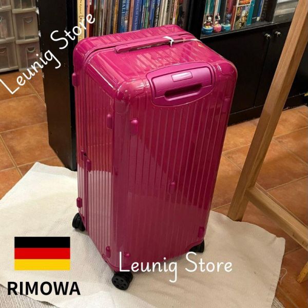德國正品 RIMOWA GLOSS MAGENTA ESSENTIAL TRUNK PLUS 胖胖箱 冰箱 CHECK IN L CABIN 可刷卡分24期 (免運) (轉帳 回饋價折約1.8%) RIMOWA ESSENTIAL TRUNK PLUS GLOSS MAGENTA