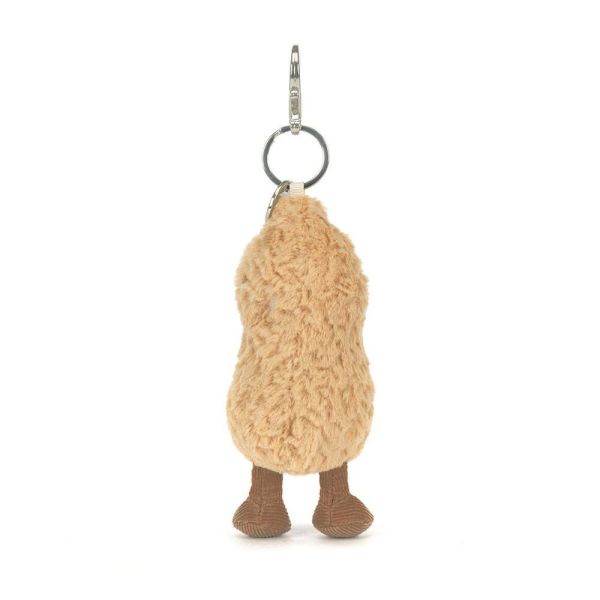 好事花生 / 土豆 鑰匙圈 掛飾 jELLYCAT Amuseables Peanut Bag Charm 17/12 (帆布束袋 刺繡加購+愛心繡另增購) jELLYCAT Amuseables Peanut Bag Charm