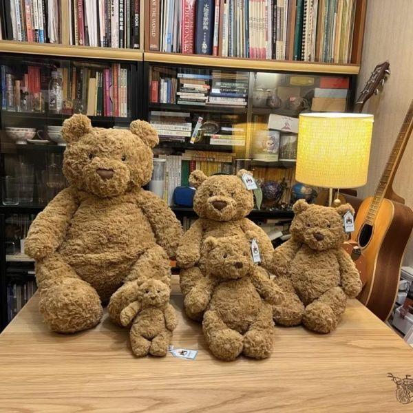 茄子 巴塞熊  jELLYCAT Bartholomew Bear Aubergine 30 (毛衣/毛帽刺繡加購+愛心繡另增購) jELLYCAT Bartholomew Bear Aubergine