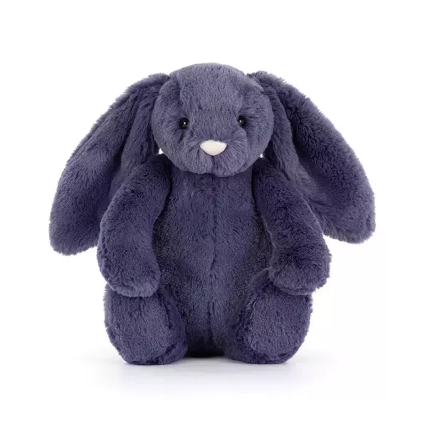 藍 聖誕兔兔 jELLYCAT Bashful Saffyre Bunny 18 (耳朵刺繡加購+愛心繡另增購) jELLYCAT Bashful Saffyre Bunny