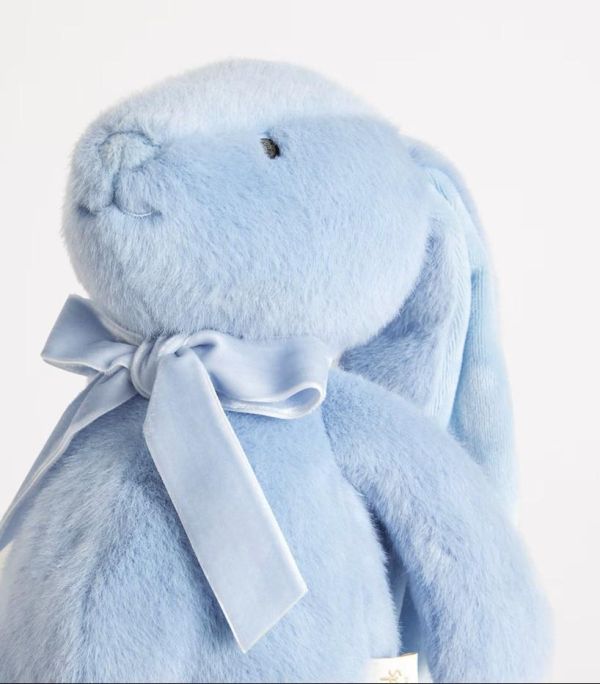 哈洛德 我的第一支聖誕兔兔 粉紅兔兔 Harrods My First Christmas Bunny Pink (耳朵/毛帽刺繡加購+愛心繡另增購) Harrods My First Christmas Bunny Pink