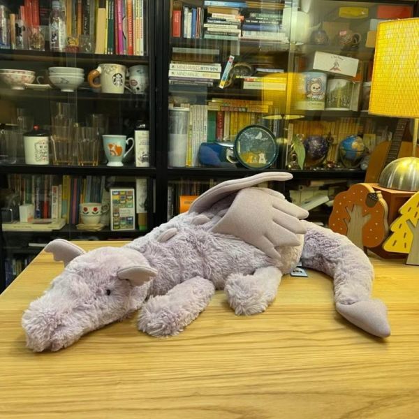 薰衣草紫龍 jELLYCAT Lavender Dragon 66 H (龍翼刺繡加購+愛心繡另增購) JELLYCAT LAVENDER DRAGON HUGE