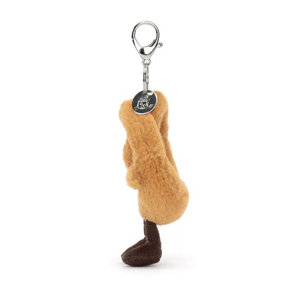 蝴蝶餅 鑰匙圈 掛飾 jELLYCAT Amuseables Pretzel Bag Charm 17/11 (帆布束袋 刺繡加購+愛心繡另增購) jELLYCAT Amuseables Pretzel Bag Charm