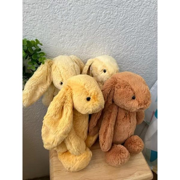 金黃色 jELLYCAT Bashful Golden Bunny 18 S (耳朵刺繡加購+愛心繡另增購) JELLYCAT BASHFUL GOLDEN BUNNY