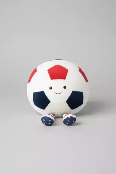 限量款 美國隊 足球 jELLYCAT Amuseables USA Soccer Ball 27 FC FOOTBALL CLUB 足球 俱樂部 jELLYCAT Amuseables USA Soccer Ball 
jELLYCAT Amuseables Sports Football
jELLYCAT Amuseables Sports Soccer Ball