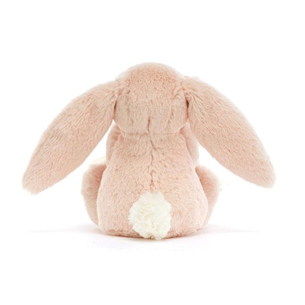 害羞 腮紅 馬卡龍粉 兔兔 方巾 飾品 墊布巾 jELLYCAT Bashful Blush Bunny Soother 34 布巾 (方巾/耳朵刺繡加購+愛心繡另增購) jELLYCAT Bashful Blush Bunny Soother