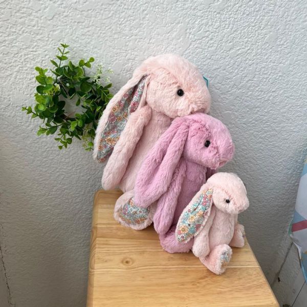 馬卡龍粉 腮紅粉 jELLYCAT Bashful Blush Bunny 31 M (耳朵/毛衣/毛帽刺繡加購+愛心繡另增購) jELLYCAT Bashful Blush Bunny