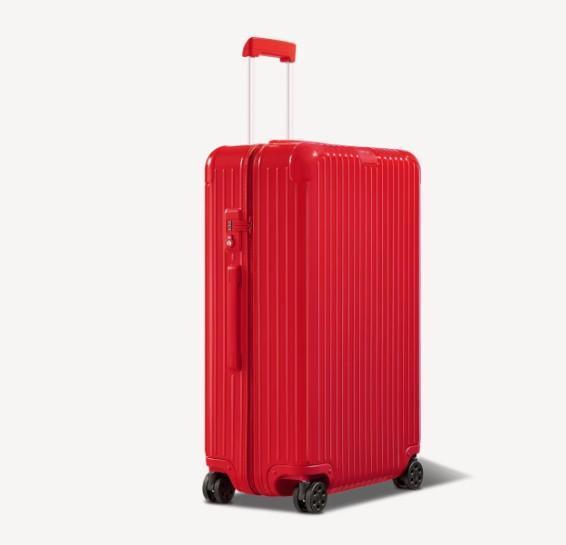德國正品 RIMOWA 法拉利紅 ESSENTIAL TRUNK PLUS 胖胖箱 冰箱 CHECK IN L CABIN 可刷卡分24期 (免運) (轉帳 回饋價折約1.8%) RIMOWA ESSENTIAL TRUNK PLUSGLOSS RED