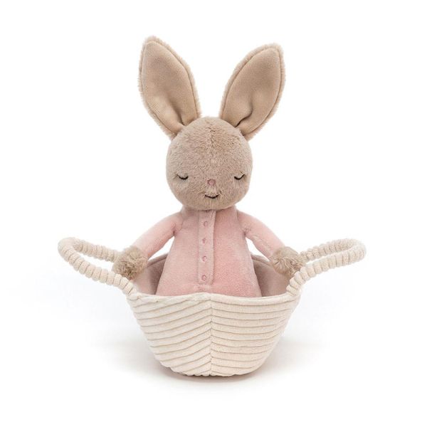 睡籃兔兔 jELLYCAT Rock-A-Bye Bunny 20 (耳朵刺繡加購) JELLYCAT ROCK A BYE BUNNY