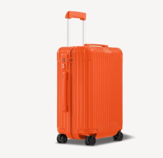 德國正品 RIMOWA 橘色 GLOSS ORANGE ESSENTIAL TRUNK PLUS 胖胖箱 冰箱 CHECK IN M CABIN 可刷卡分24期 (免運) (轉帳 回饋價折約1.8%) RIMOWA ESSENTIAL TRUNK PLUS GLOSS ORANGE