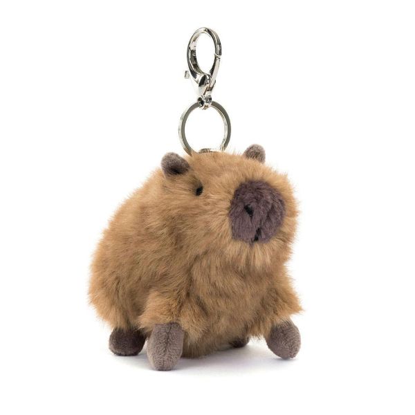 水豚君 鑰匙圈 掛飾 jELLYCAT Clyde Capybara Bag Charm 14/8 jELLYCAT Clyde Capybara Bag Charm