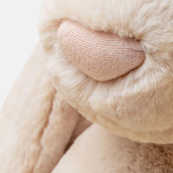 華麗款 jELLYCAT Bashful Luxe Bunny Willow 51 H (耳朵刺繡加購+愛心繡另增購) jELLYCAT Bashful Luxe Bunny Willow