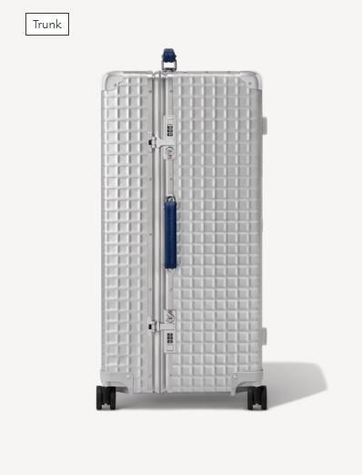 全球限量 1969 卡 德國正品 RIMOWA CLASSIC GRID TRUNK 可刷卡分24期 (免運) (轉帳 回饋價折約1.8%) RIMOWA Classic Aluminum Grid Trunk