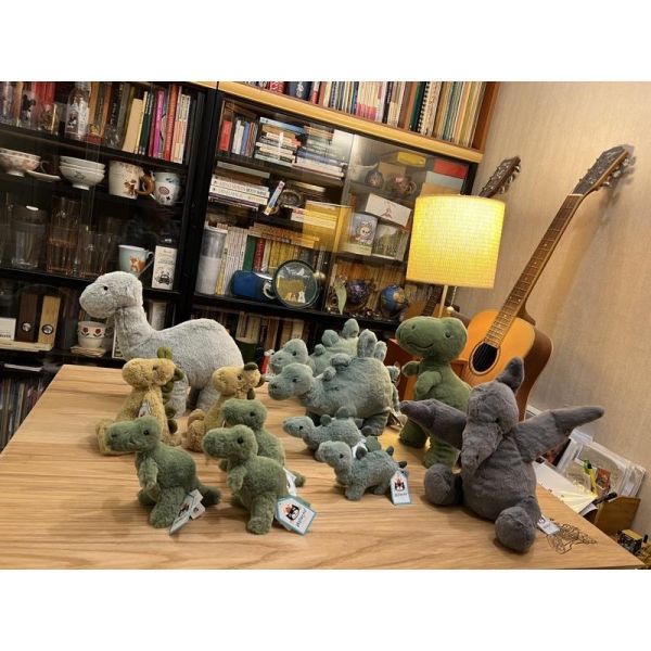 劍龍 恐龍 jELLYCAT Bashful Dino 31 jELLYCAT Bashful Dino
